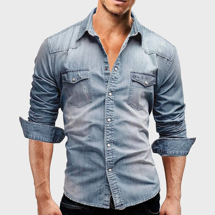 JAMES™|MODERN DENIM SHIRT