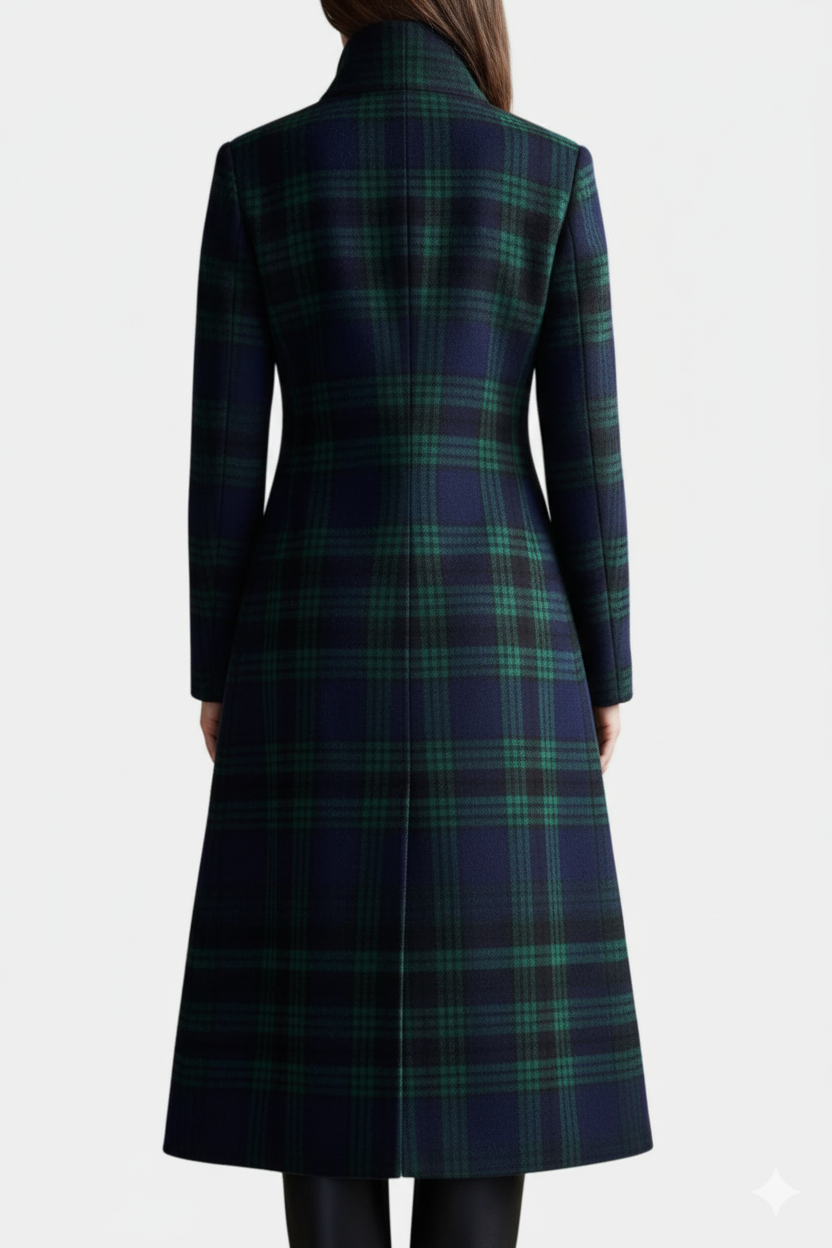 ELLERY™|PLAID ELEGANT COAT