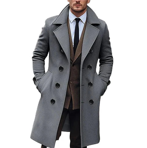 MATHIEU™|CHIC MEN'S TRENCH COAT