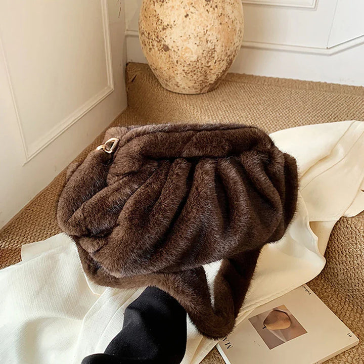 ELOWEN™|GATHERED SHOULDER BAG