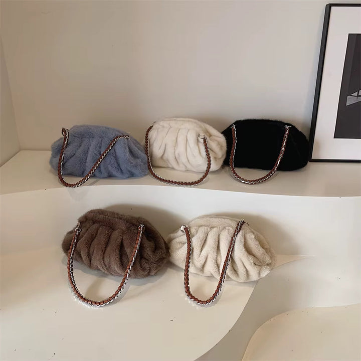 EVELYN™|PLEATED SHOULDER BAG