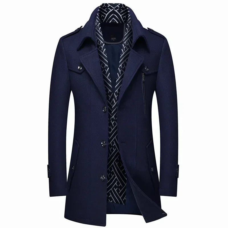 TYLER™|MEN'S WOOL WINTER COAT