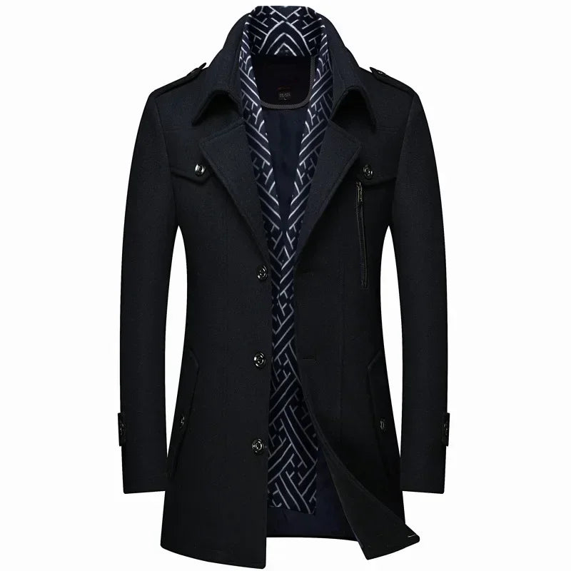 TYLER™|MEN'S WOOL WINTER COAT