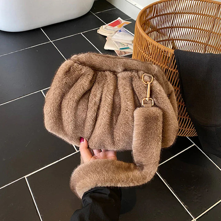 ELOWEN™|GATHERED SHOULDER BAG