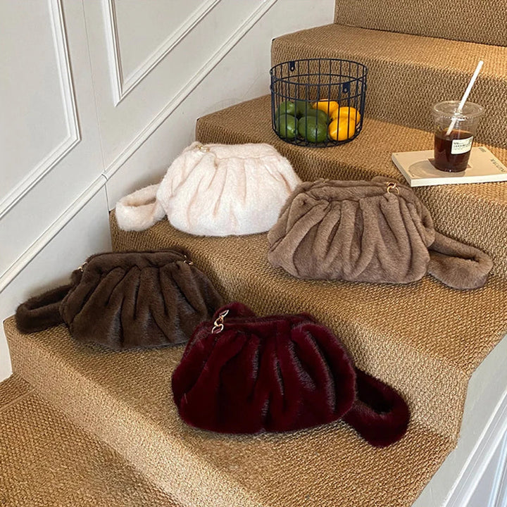 ELOWEN™|GATHERED SHOULDER BAG