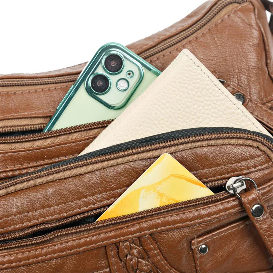 OLIVIA™|VINTAGE CHARM ELEGANT SHOULDER BAG