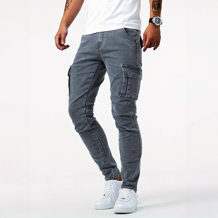 OSCAR™|CARGO STRETCH JEANS