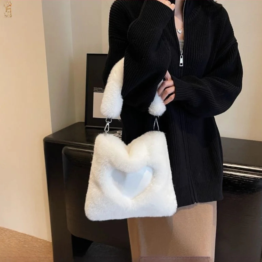 CATHERINE™|HEART SHOULDER BAG