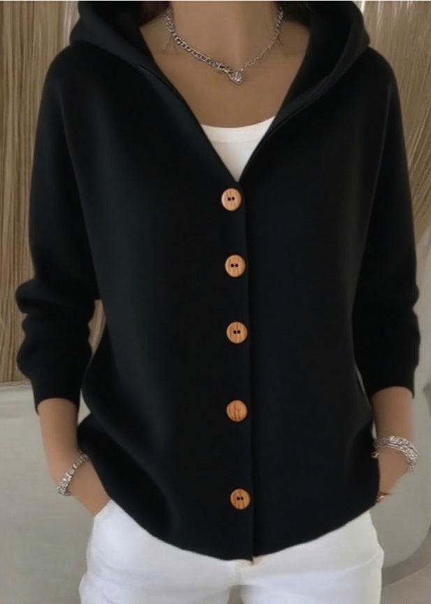 NATALLY™|STYLISH HOODED CARDIGAN