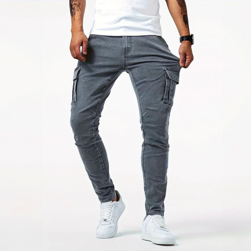 OSCAR™|CARGO STRETCH JEANS