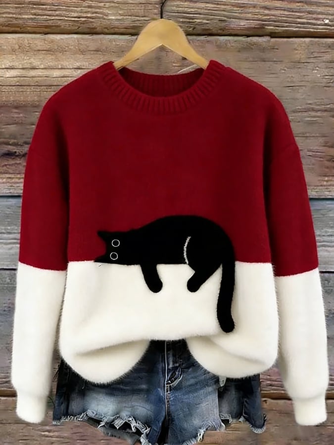 CHLOE™|CASUAL CAT SWEATER