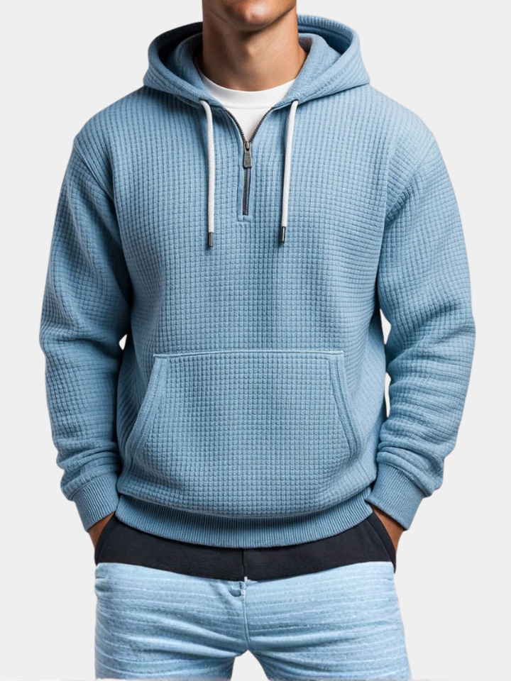 STEVE™|RELAXED HALF ZIP HOODIE