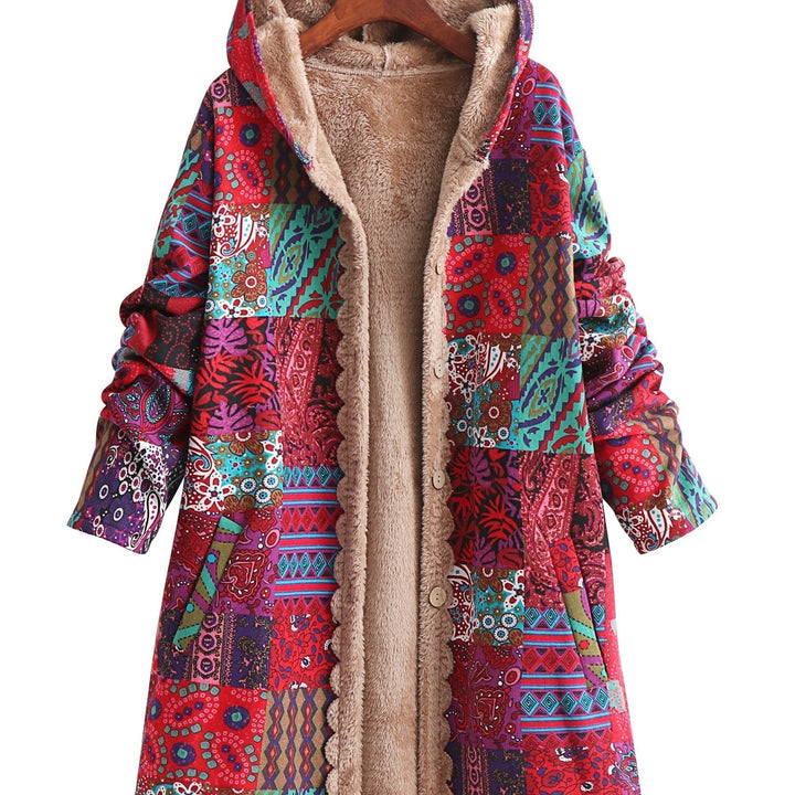 AUDREY™|BOHO PATCHWORK COAT