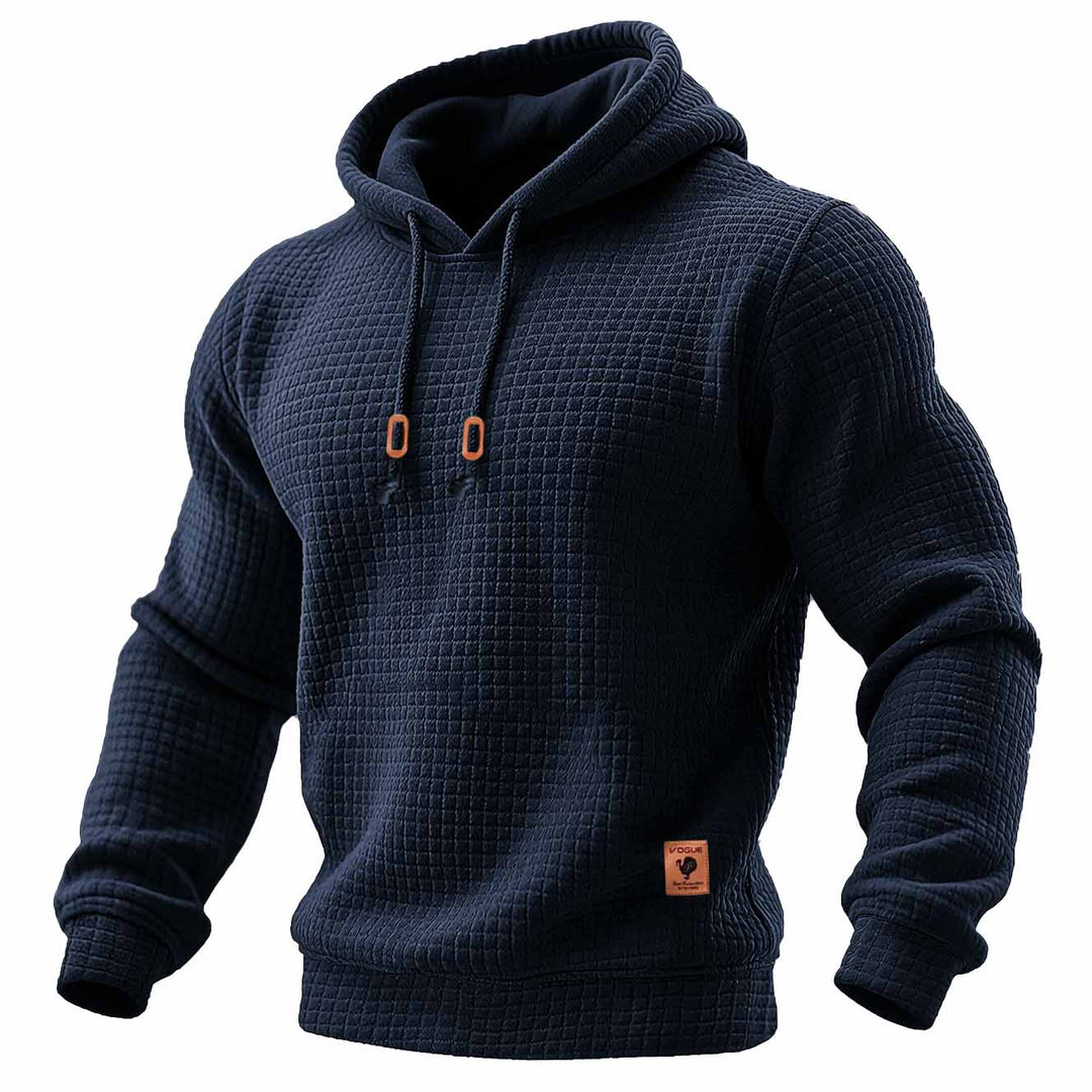SILVANO™|QUILTED WAFFLE OUTDOOR HOODIE
