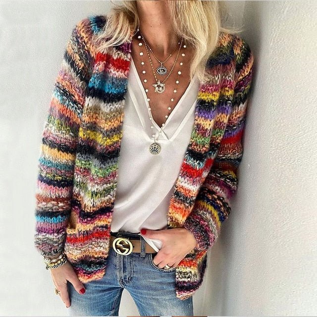 CATHERINE™|COLORFUL CARDIGAN