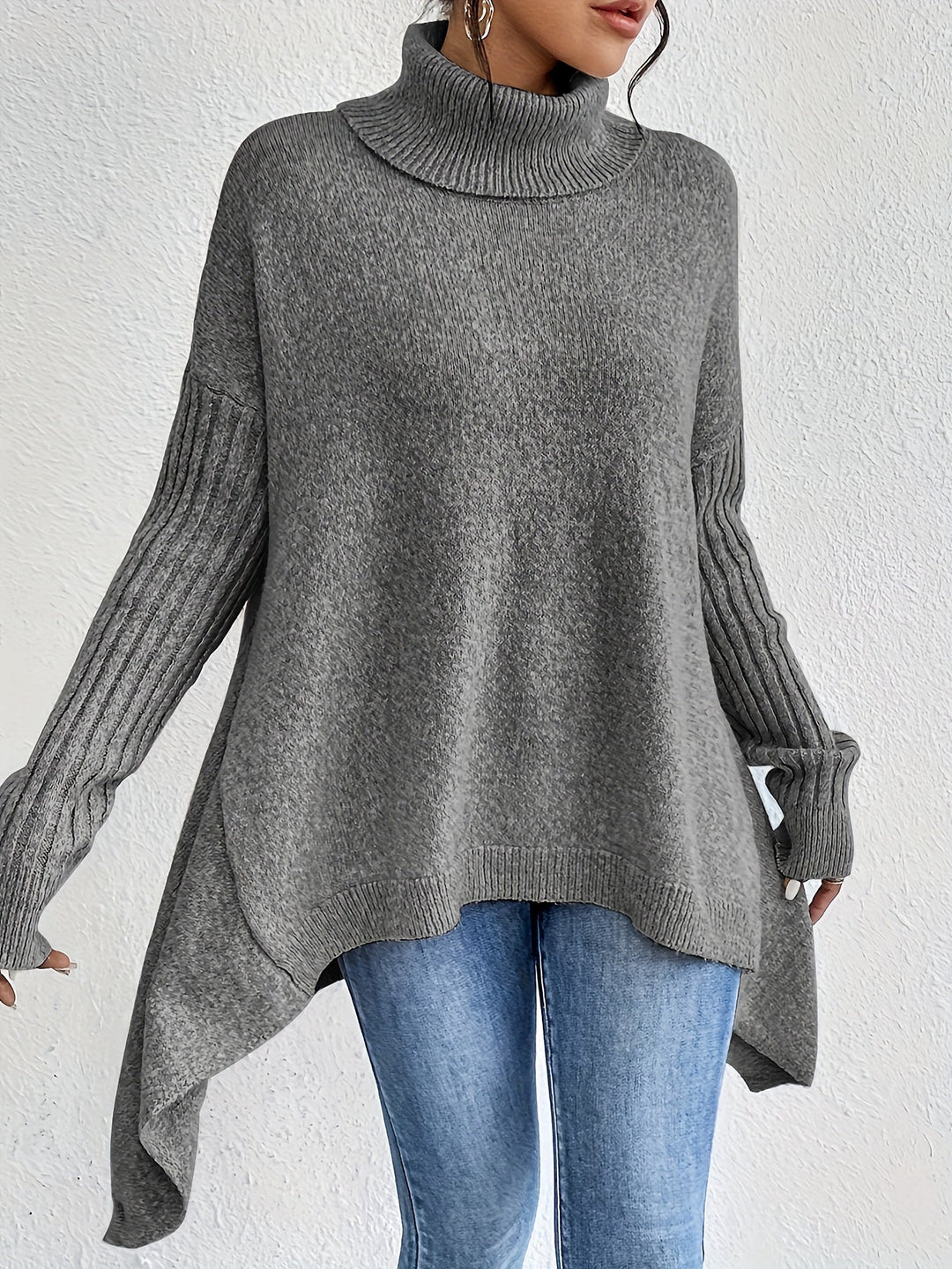 NIKKI™|OVERSIZED TURTLENECK