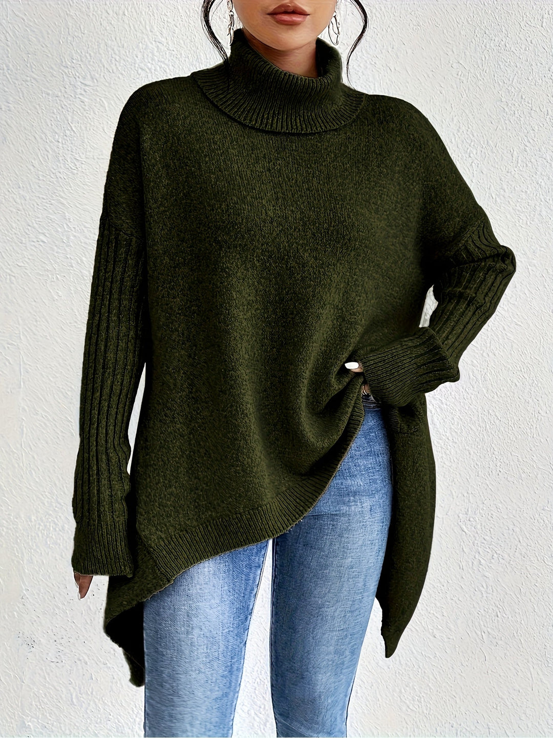NIKKI™|OVERSIZED TURTLENECK