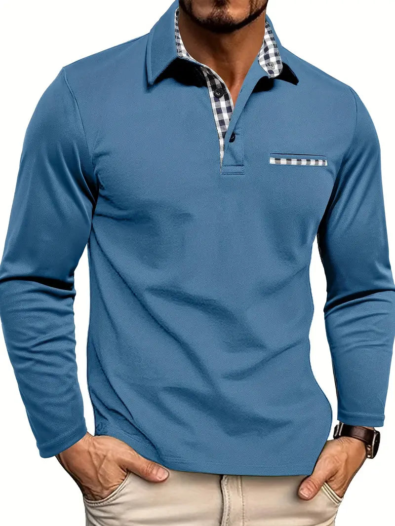 JARED™|LONG SLEEVE POLO