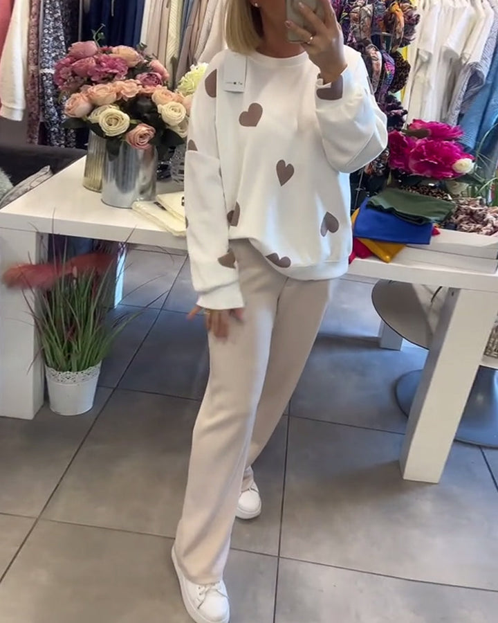 MARGA™|COZY HEART SWEATER