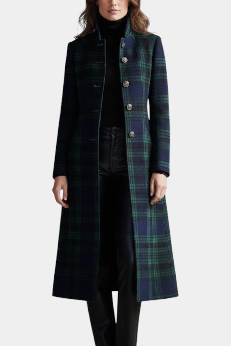 ELLERY™|PLAID ELEGANT COAT