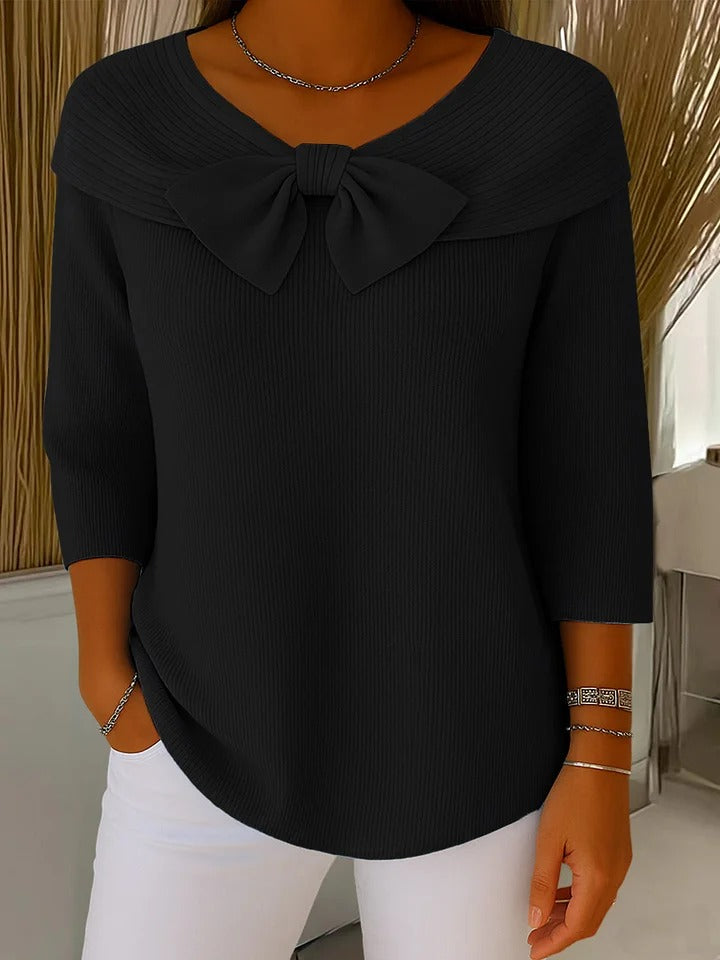 KAYLEE™|ELEGANT BOW SWEATER