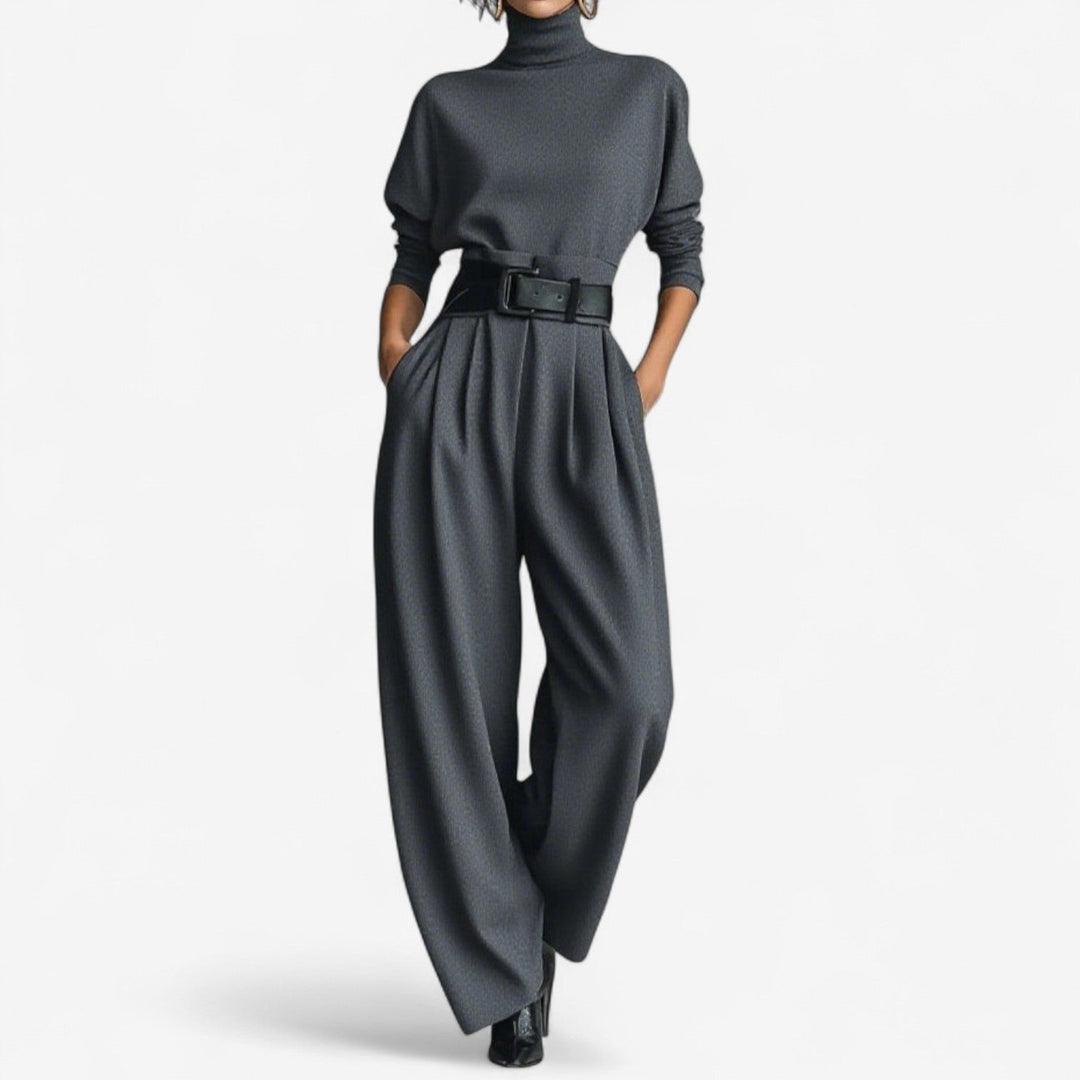 THERESE™|SLEEK WIDE JUMPSUIT