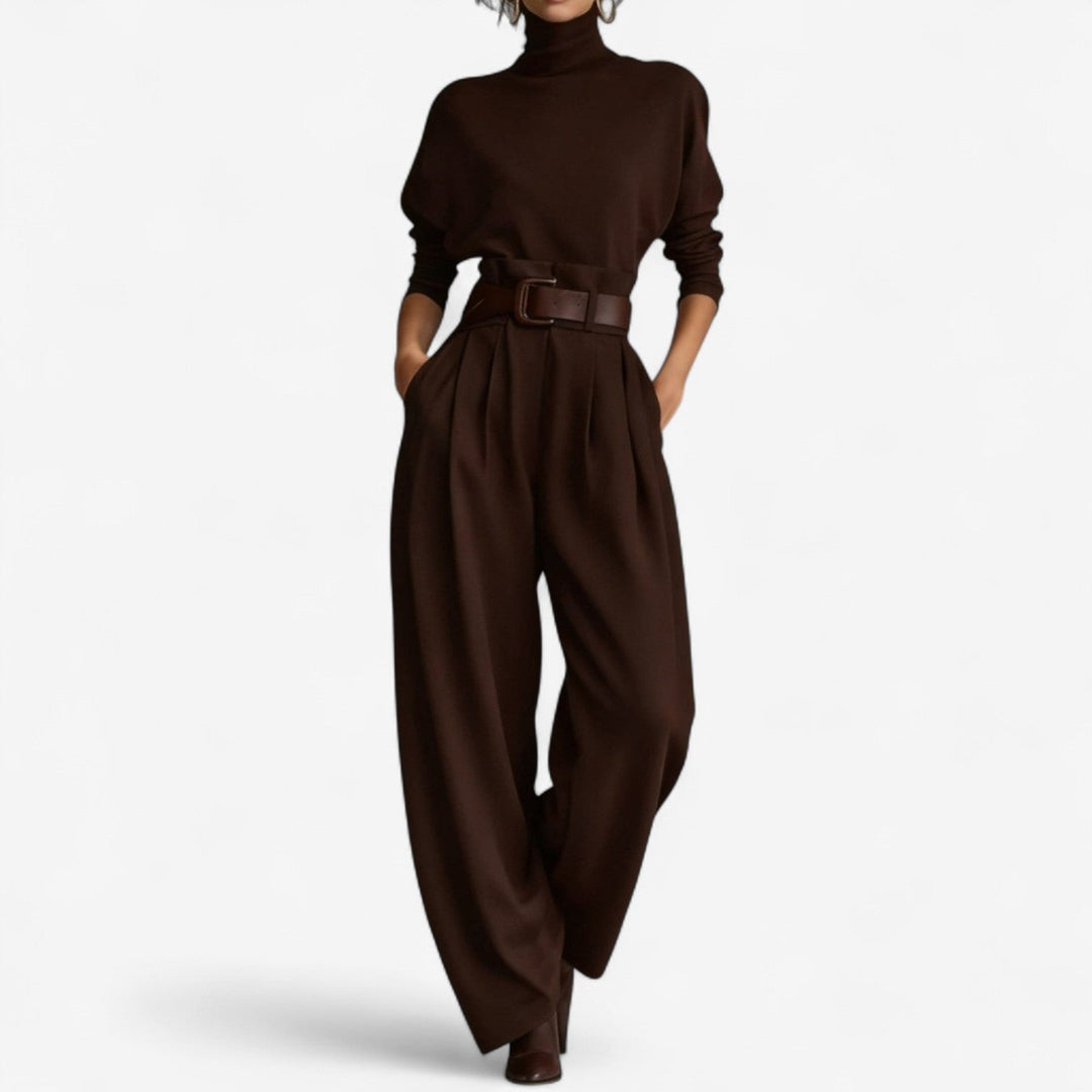 THERESE™|SLEEK WIDE JUMPSUIT