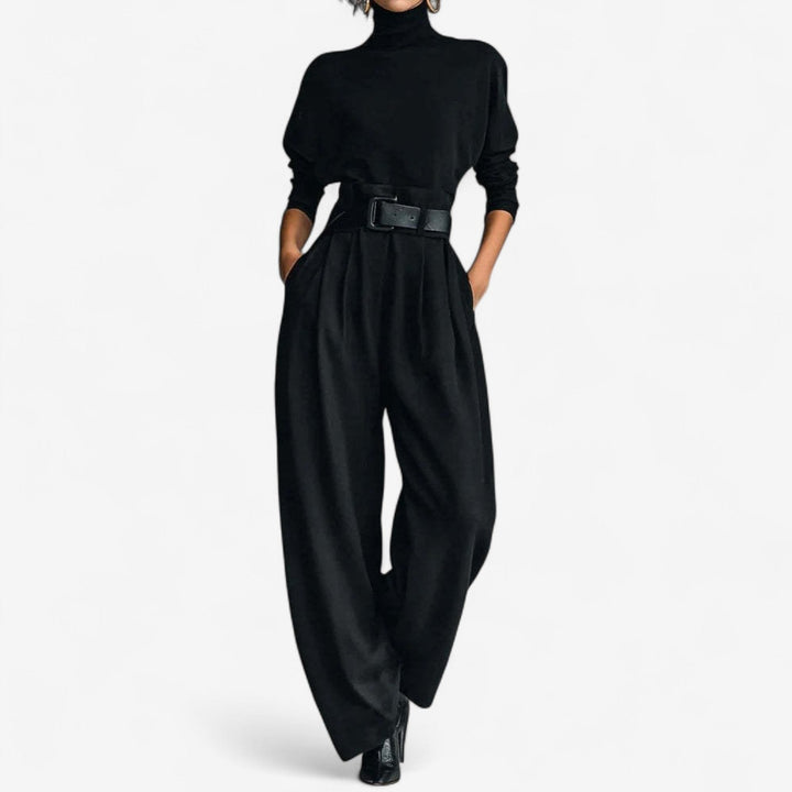 THERESE™|SLEEK WIDE JUMPSUIT