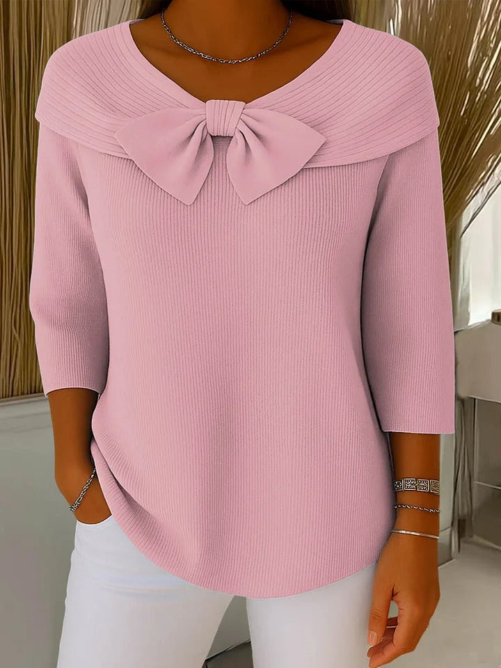 KAYLEE™|ELEGANT BOW SWEATER