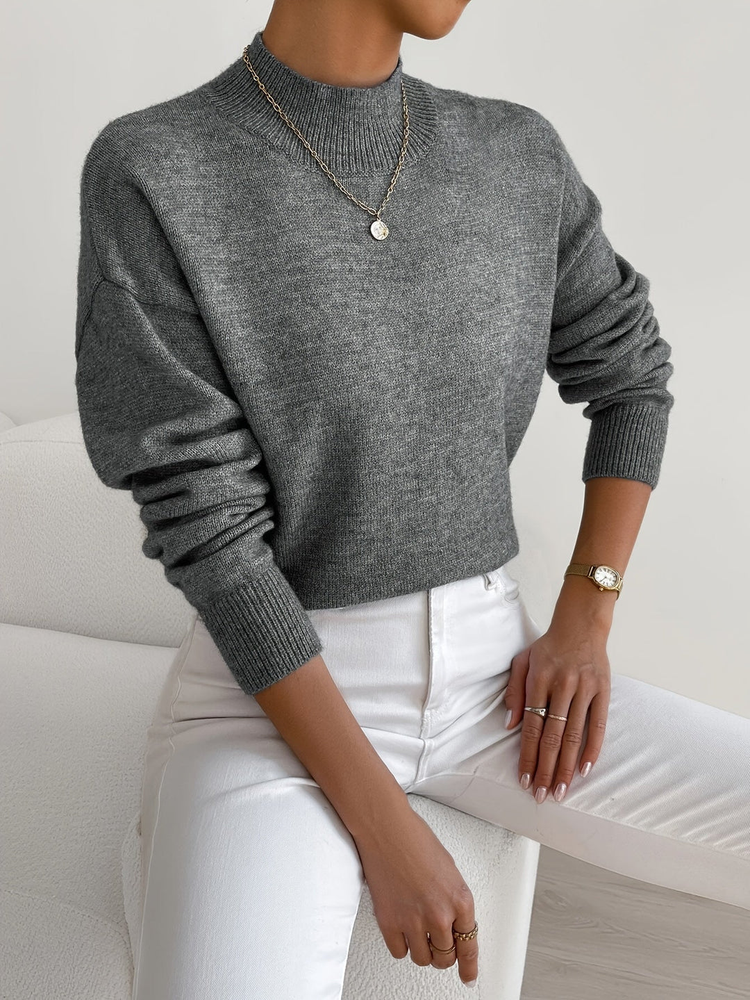 IVORY™|CLASSIC TURTLENECK