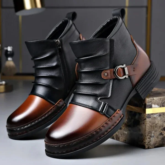 VANGUARD™|MODERN TWO-TONE BOOTS