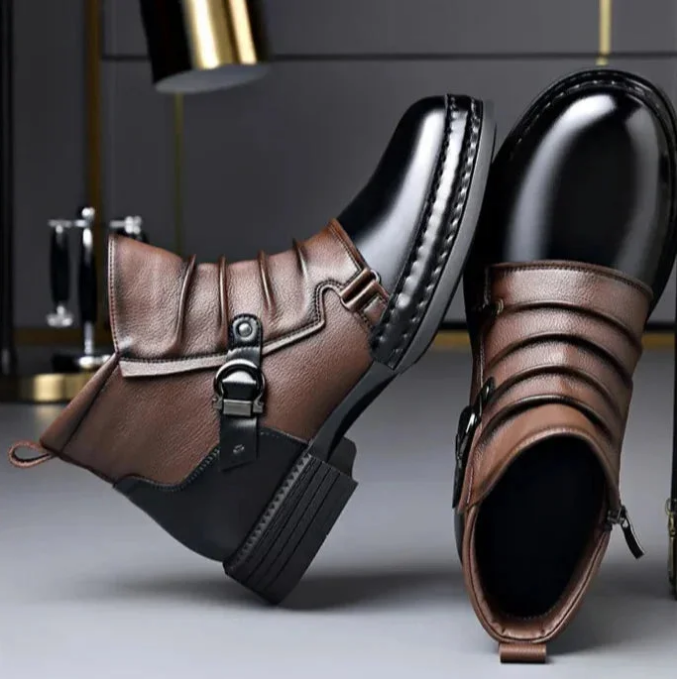 VANGUARD™|MODERN TWO-TONE BOOTS